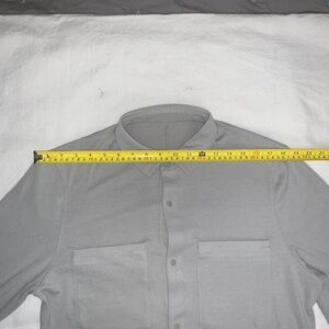 Lululemon Soft Knit Overshirt - Men’s Medium - Raw Linen | EUC